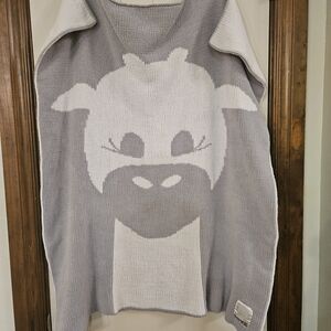 VTG LOVE By Little Giraffe Reversable Luxe Blanket